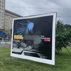 Adbusting - Wahlplakat